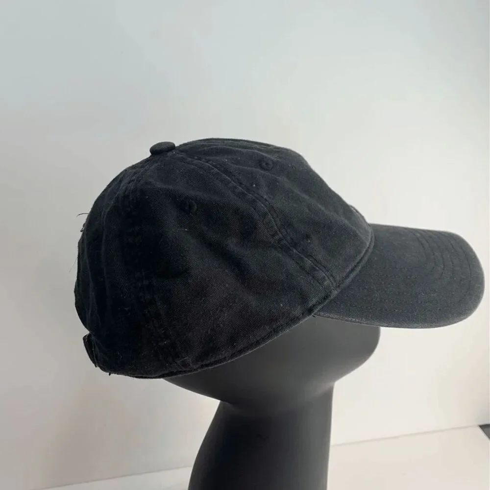 Adidas Hat Mens Adjustable Black White‎ Trefoil Logo Cotton Cap Dad Strapback